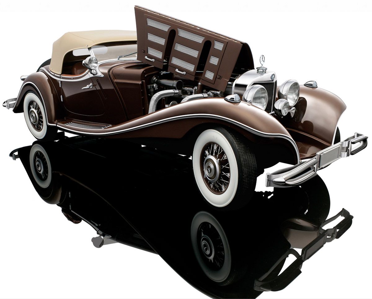 Mercedes 500K Roadster 1935 (Bauer)