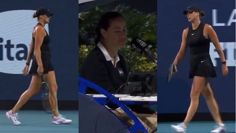 Skandaliczne zachowanie Sabalenki. Wulgarne słowa