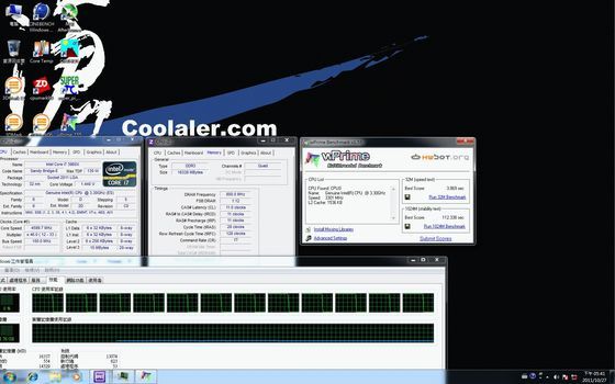 wydajność procesora Intel Core i7 3960X w aplikacji wPrime