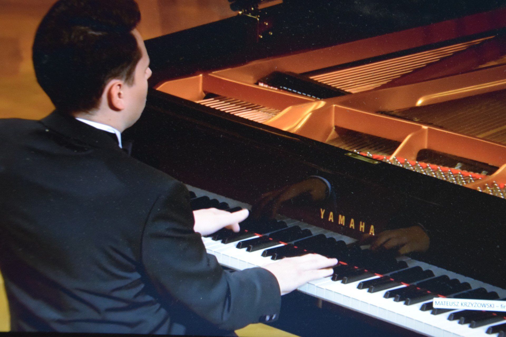 Mateusz Krzyżowski na XIX Konkursie Chopinowskim