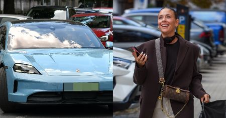 Uzbrojona w torebkę za 10 tysięcy złotych Klaudia Halejcio wozi się PORSCHE ZA MILION ZŁOTYCH
