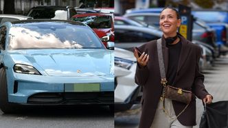 Uzbrojona w torebkę za 10 tysięcy złotych Klaudia Halejcio wozi się PORSCHE ZA MILION ZŁOTYCH