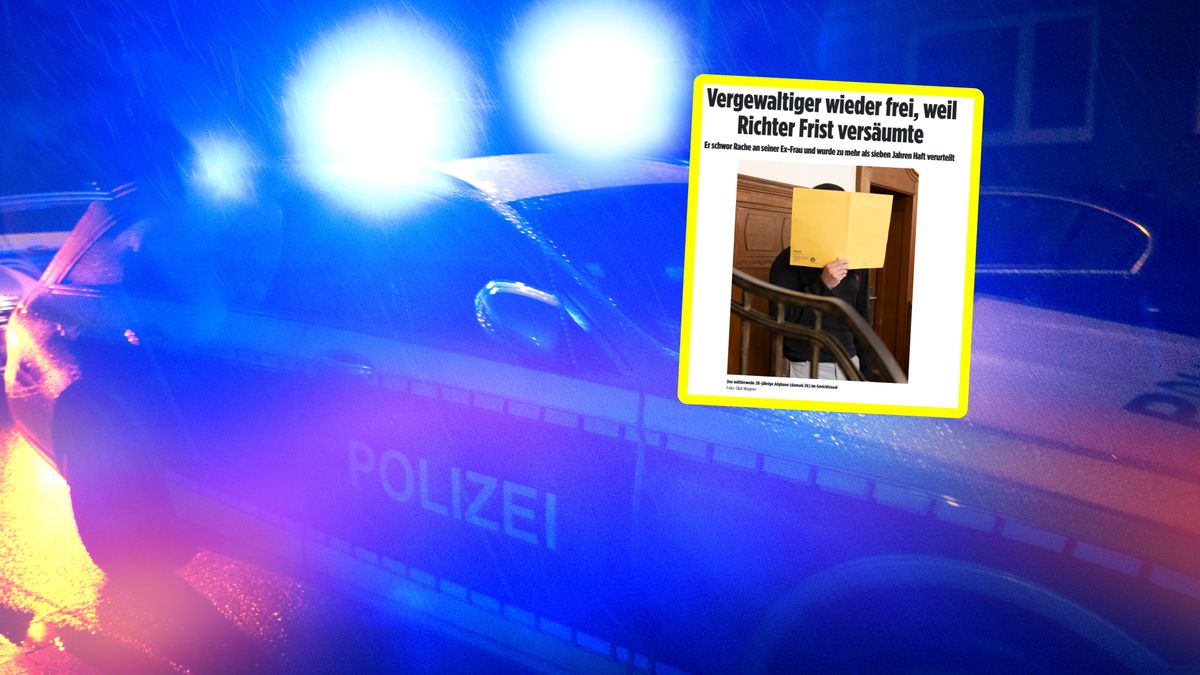 Gwałciciel na wolności.