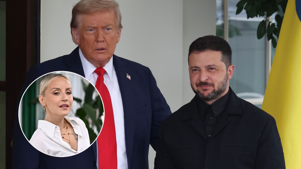 Sandra Hajduk OSTRO krytykuje spotkanie Trumpa z Zełenskim. "Pełni funkcję maskotki