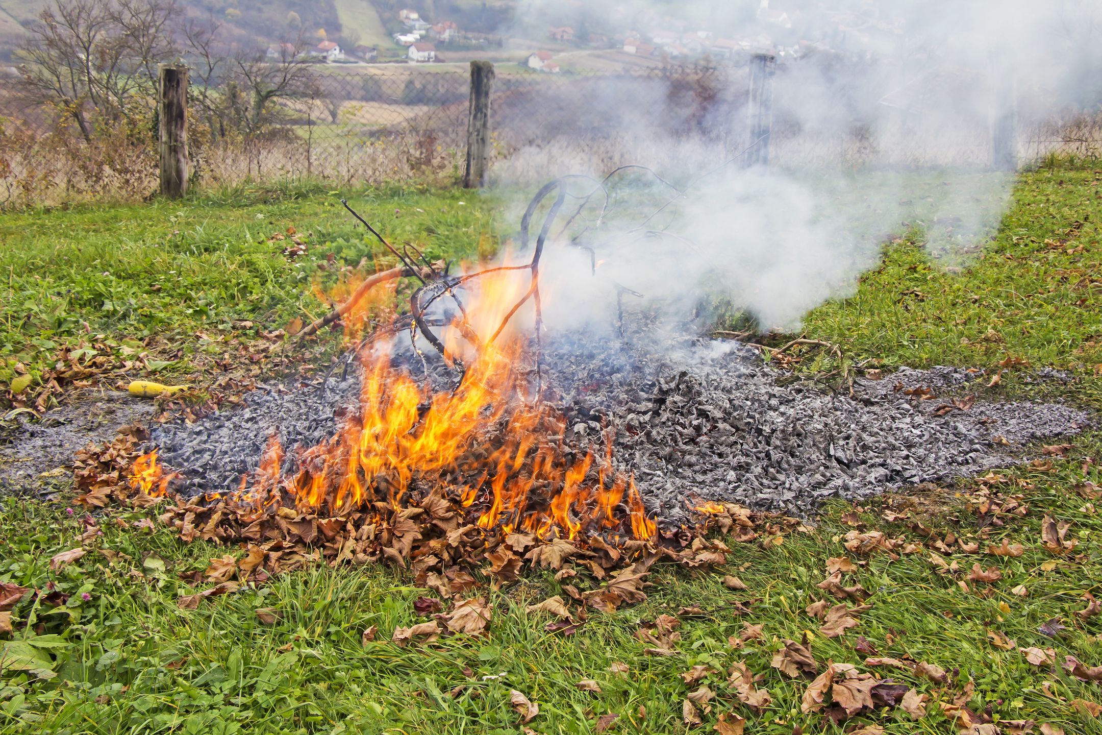 Palisz ognisko w ogrodzie? Uważaj szczególnie jesienią. Nawet 5 tys. zł kary