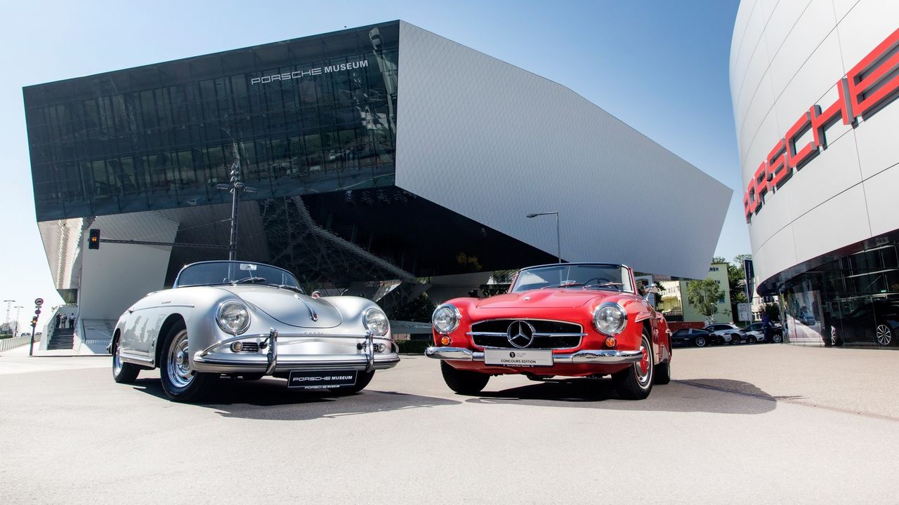 Wielkie muzea Mercedesa i Porsche działają razem dla Stuttgartu