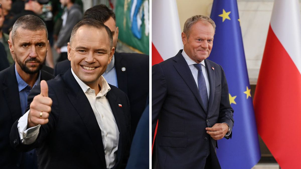 Prezydent Karol Nawrocki i premier Donald Tusk
