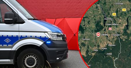 Tragiczny wypadek na Podlasiu. Nie żyje 49-letnia rowerzystka