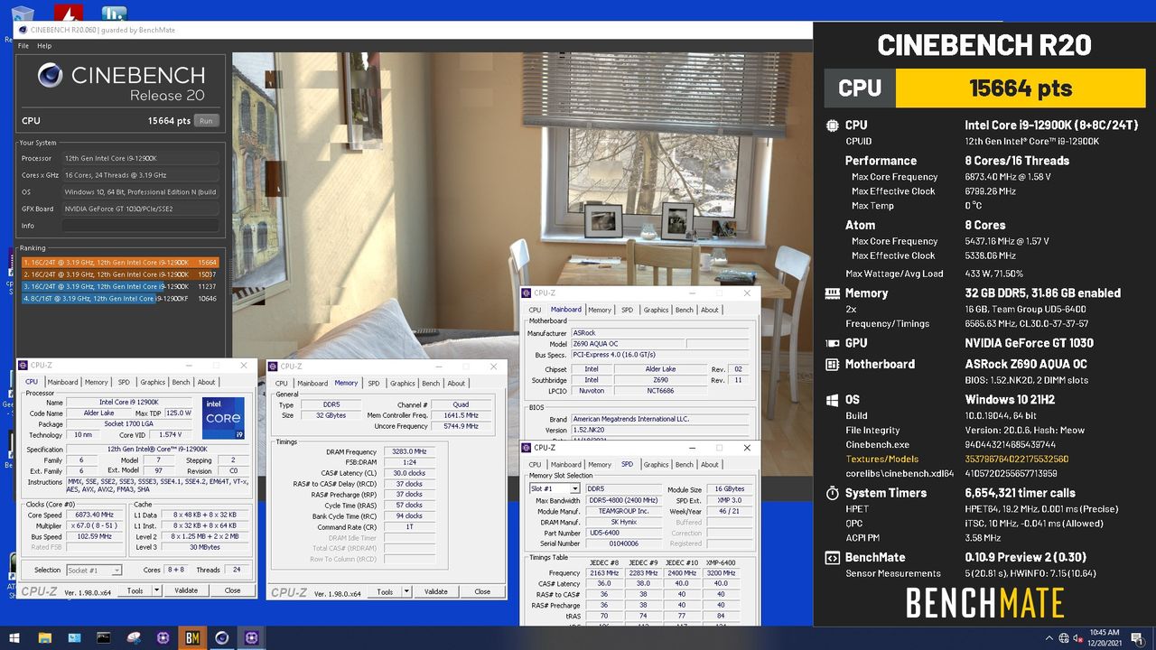 Core i9-12900K - rekord świata