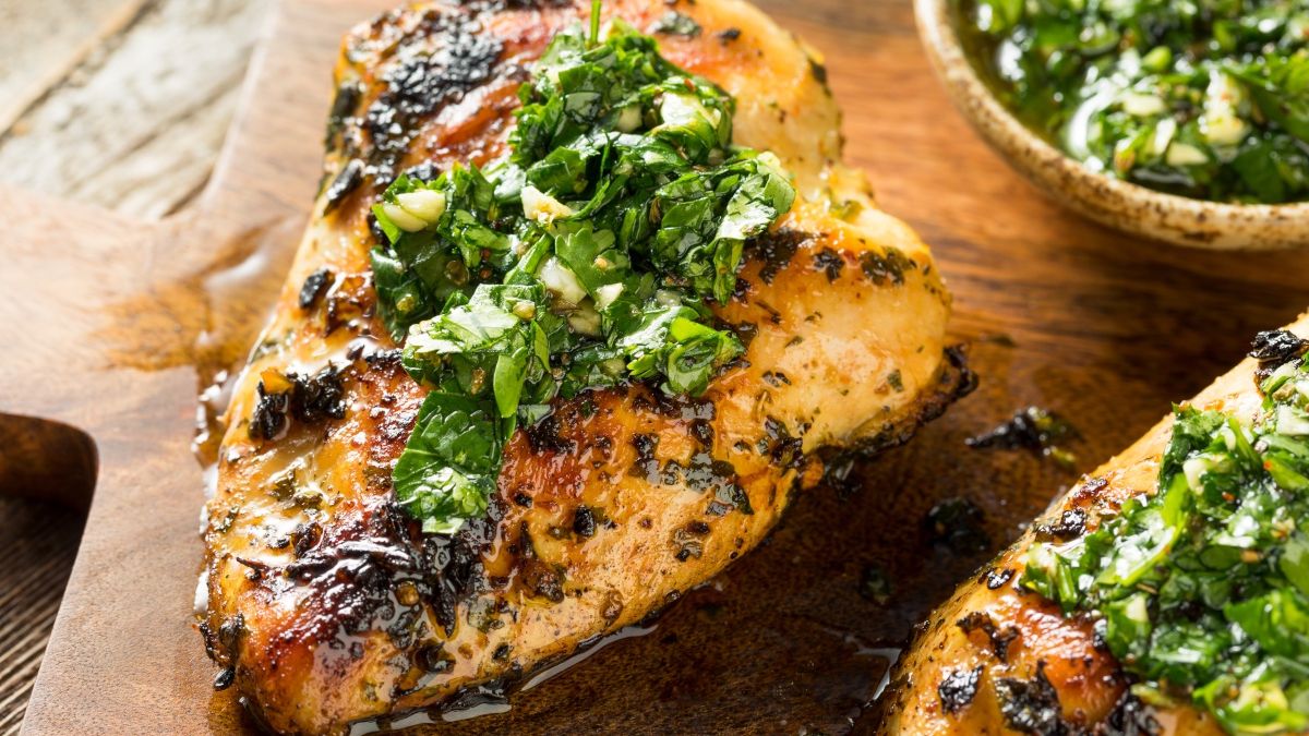 Kurczak w sosie chimichurri