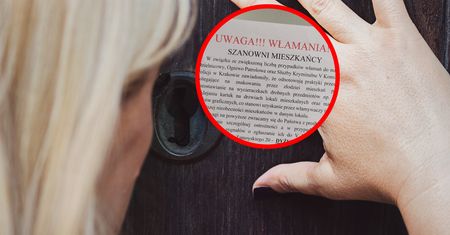Tak złodzieje oznaczają mieszkania, które chcą okraść. Policja ostrzega