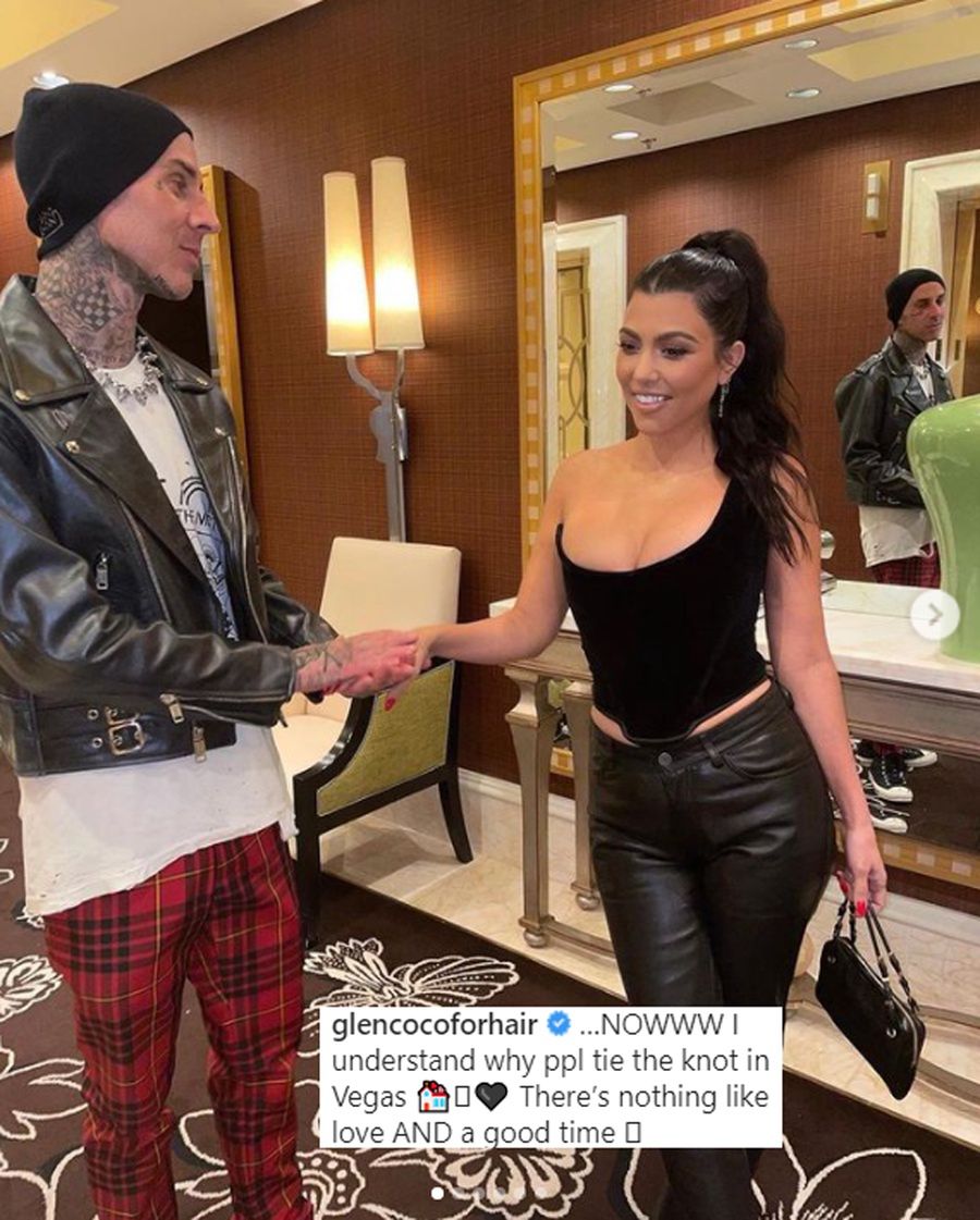 Kourtney Kardashian i Travis Barker 