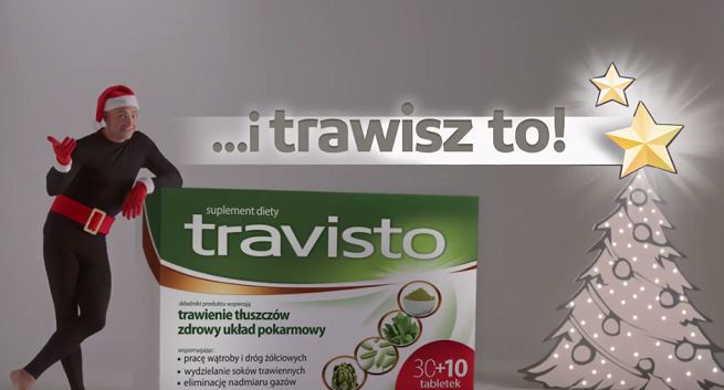 „Trawienie to nie udręka” w bożonarodzeniowym spocie Travisto (wideo)
