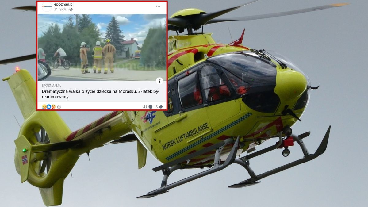 Dramatyczna akcja ratunkowa w Poznaniu.