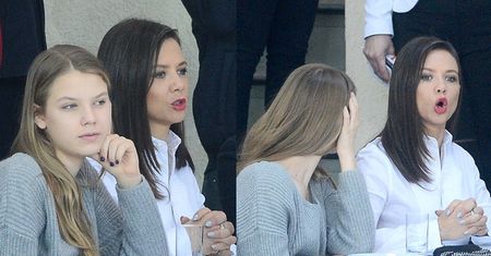 Kinga Rusin z córką na zawodach konnych (ZDJĘCIA)