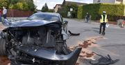 Seicento skasowało ferrari za ponad milion zł. Kosztowna kraksa w Tarnowie
