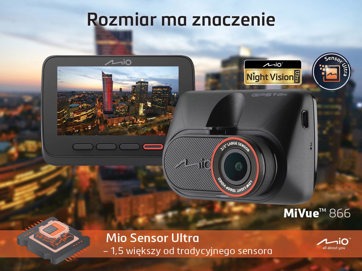 Mio Sensor Ultra - rozmiar ma znaczenie