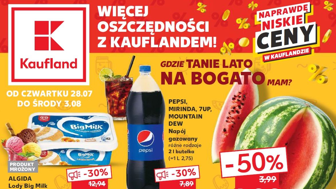 Kaufland gazetka od czwartku 28 lipca [28.07 22]