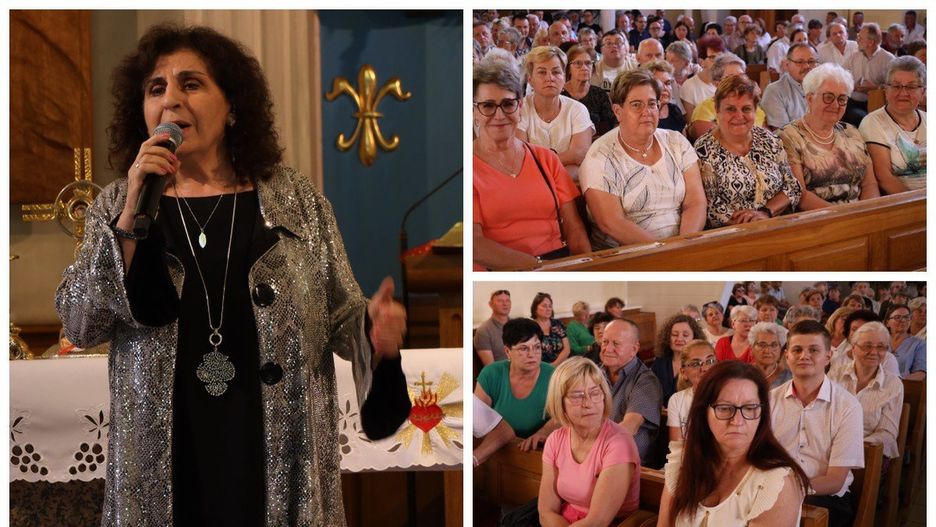 Eleni zaśpiewała na jubileuszu 100-lecia istnienia parafii pw. św. Floriana w Pleszewie