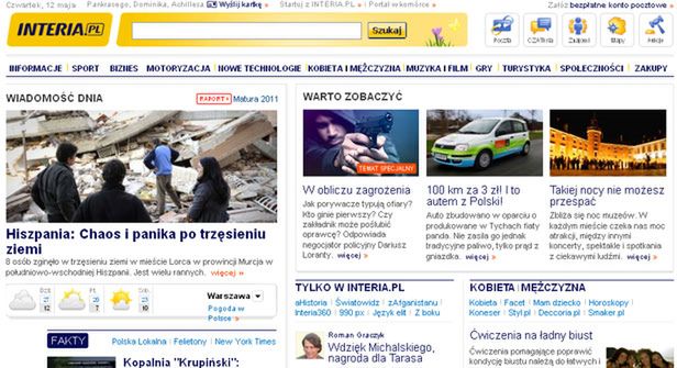 Wczoraj i dziś. Tak wyglądały przed laty znane strony WWW [TOP 10] 13