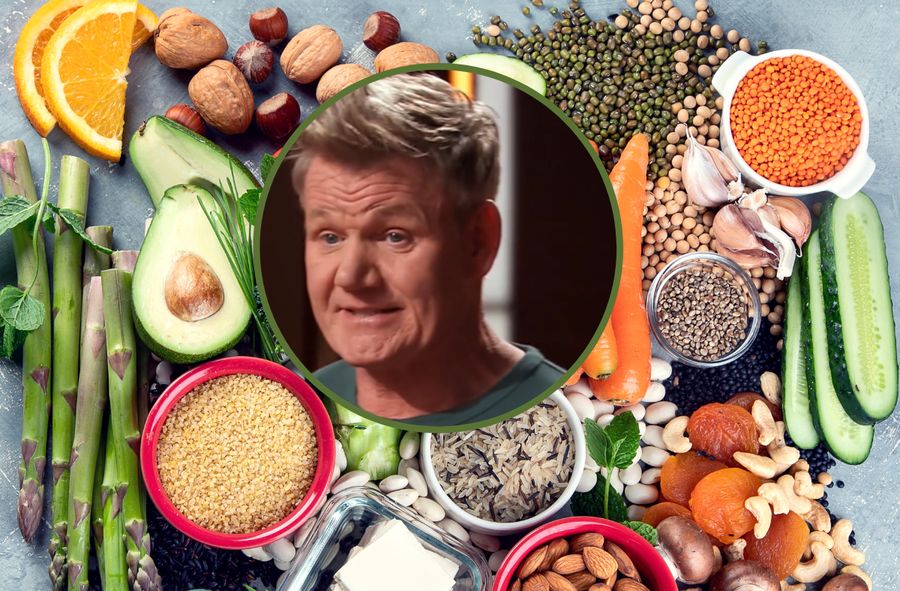 Gordon Ramsay przekonał się do kuchni bezmięsnej