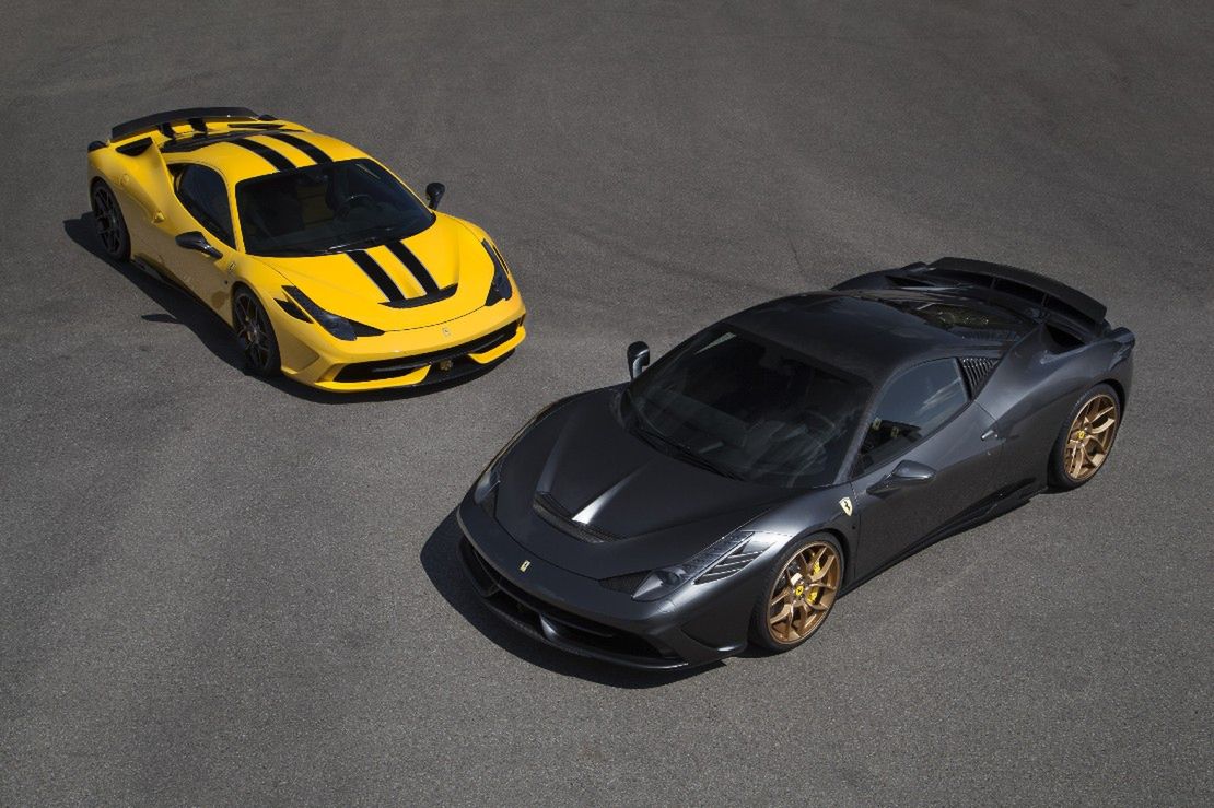Ferrari 458 Speciale od Novitec Rosso