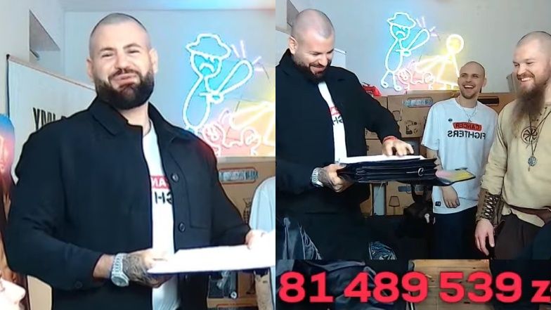 Wojtek Gola na licytacje przekazuje 22 stronicowy dokument