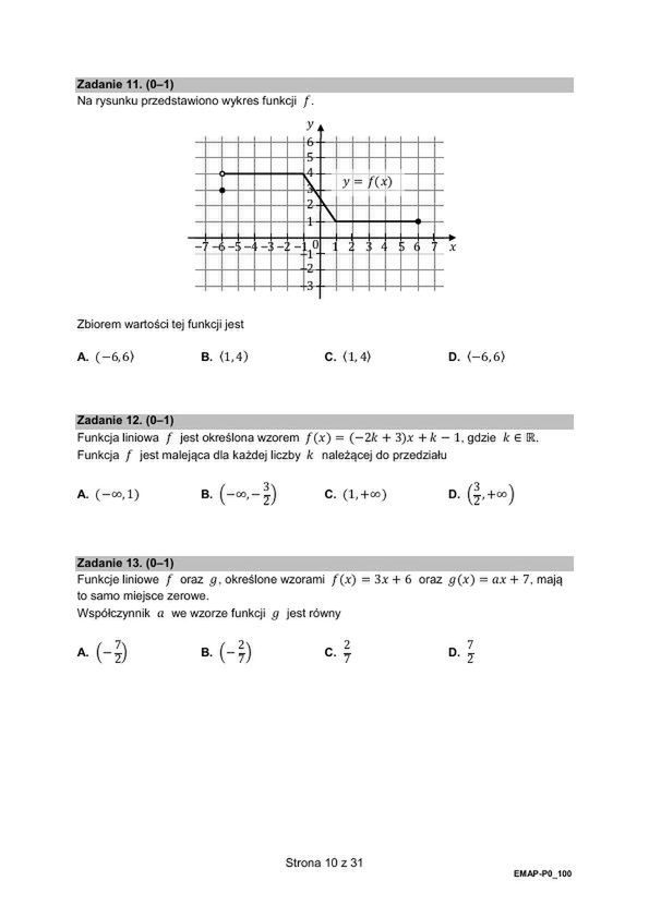 Matura 2024. Arkusze CKE. Matematyka w formule 2015
