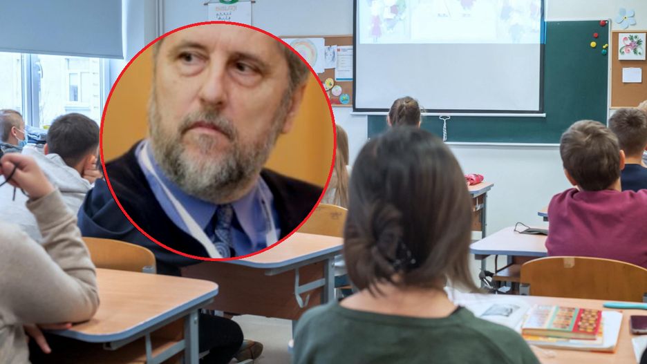 Jarosław Pytlak jest dyrektorem szkoły od ponad 30 lat
