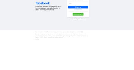 Facebook awaria. Wylogowało mnie z Facebooka i Messengera. Nie mogę się zalogować