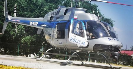 Policjanci uratowali życie. Wykorzystali nowoczesny śmigłowiec