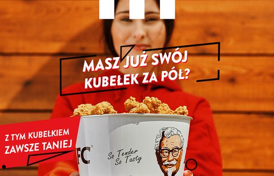 "Metalowy Kubełek Za pół" w ofercie KFC