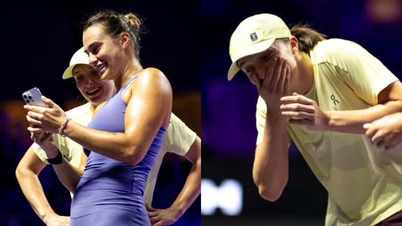Iga Świątek i Aryna Sabalenka zachowywały się jak koleżanki