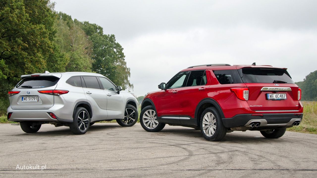 Ford Explorer vs. Toyota Highlander
