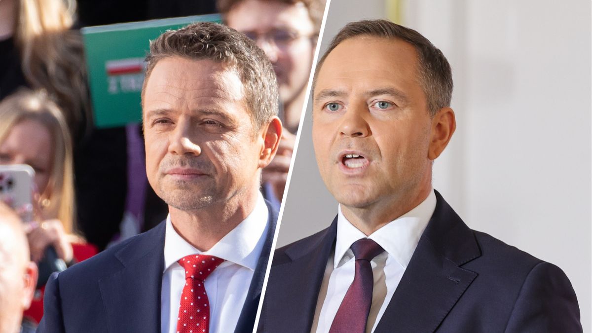 Rafał Trzaskowski i Karol Nawrocki