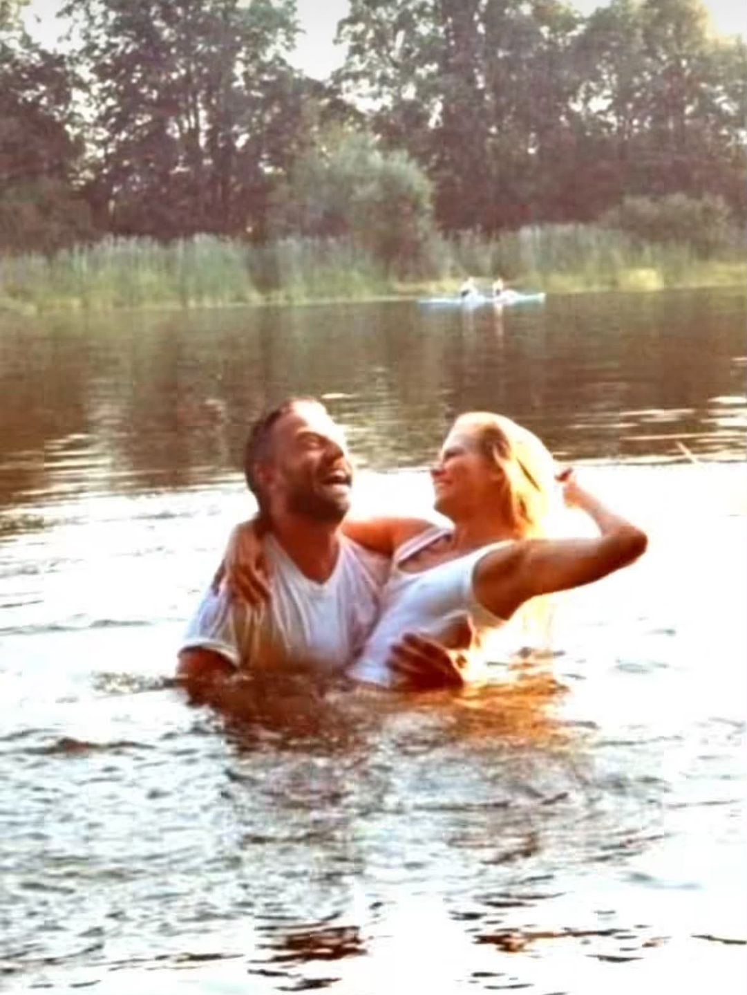 Agnieszka Kaczorowska i Marcin Rogacewicz 
