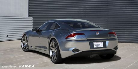 Piękny Fisker Karma - zdjęcie oficjalne