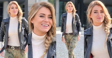 #TRENDY: Marcelina Zawadzka w bojówkach moro