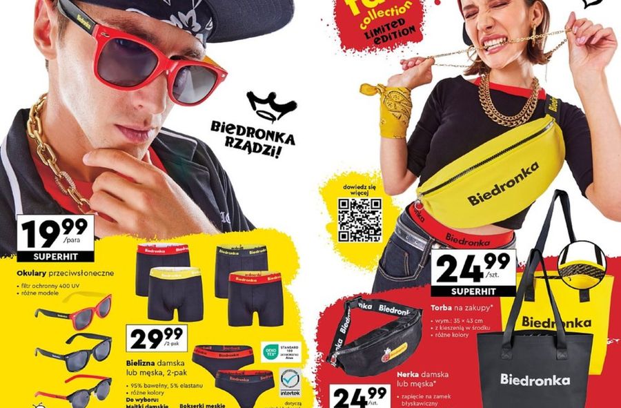 Biedronka wydaje merch. Chce dorównać konkurencji?