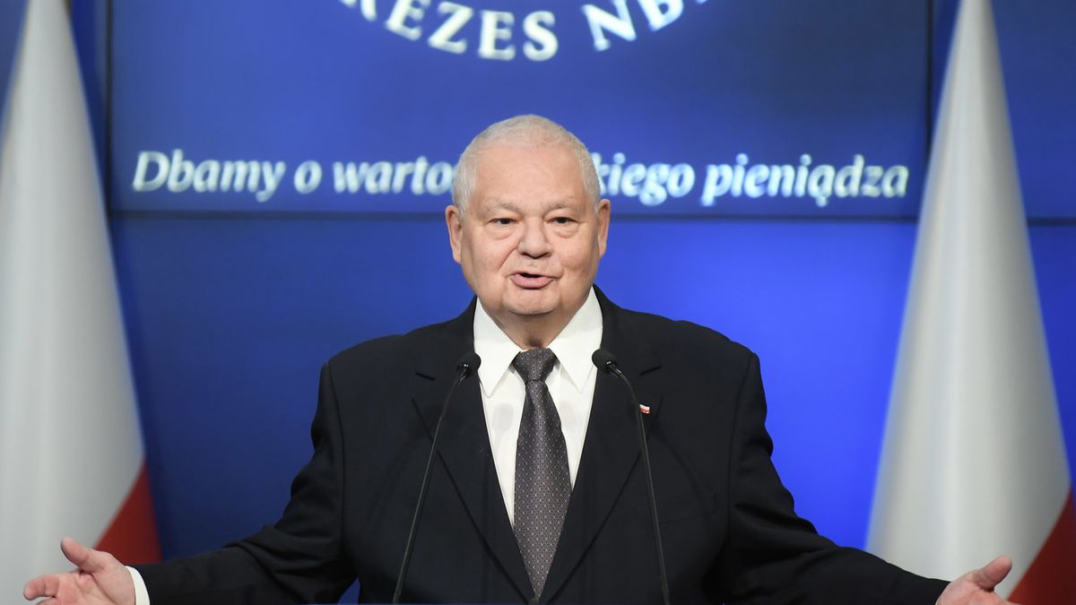 Prezes NBP Adam Glapiński mówił o "śledzienniku" w Radzie Polityki Pieniężnej