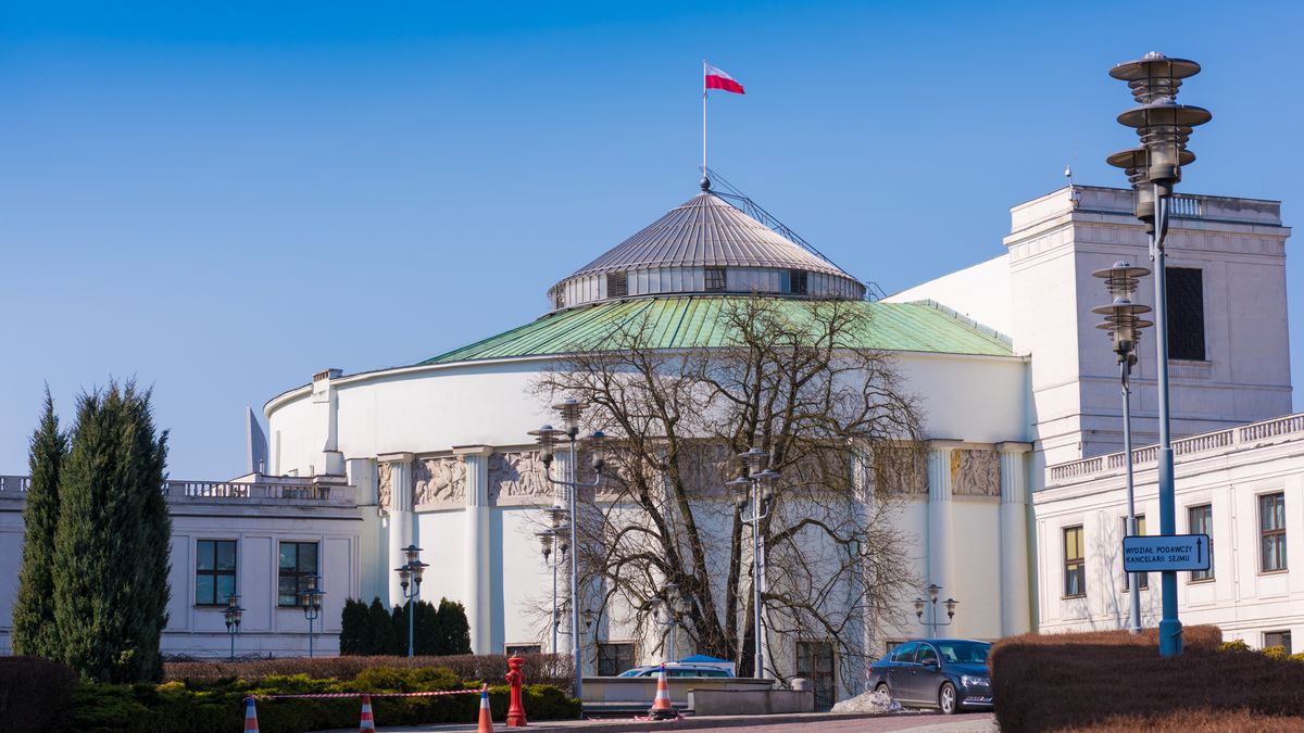 Na zdjęciu budynek Sejmu