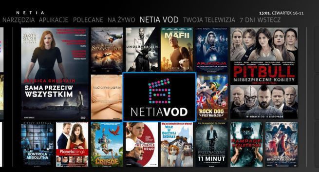 Netia uruchamia platformę VoD, od 4,99 do 9,99 złotych za jeden film