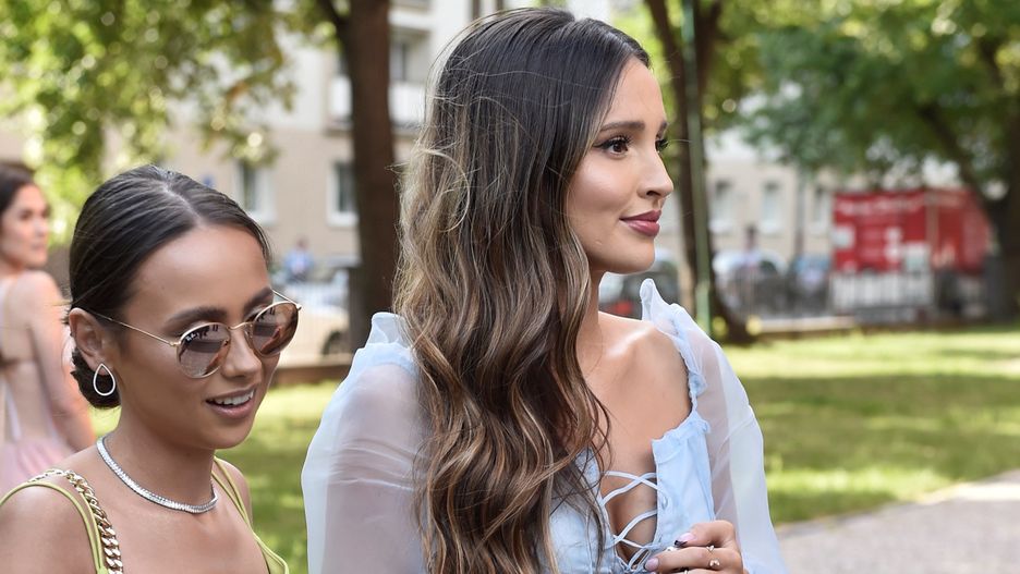 Marina na ślubie Joanny Opozdy i Antka Królikowskiego