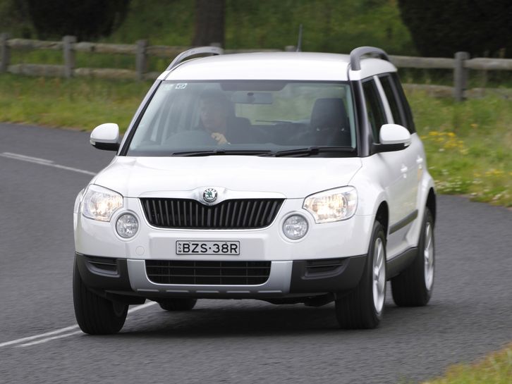 Škoda Yeti przed liftingiem