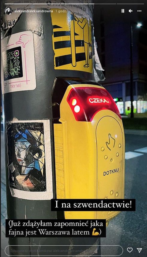 Aleksandra Kwaśniewska i Kuba Badach randkują w Warszawie