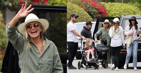 Cameron Diaz świętuje Dzień Niepodległości z mężem, córką i rzekomo urodzonym przez SUROGATKĘ synem (ZDJĘCIA)