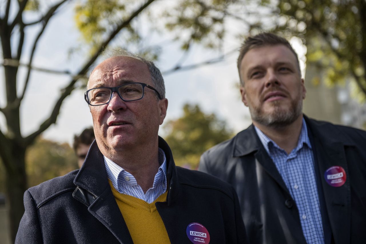 Lewica - Włodzimierz Czarzasty i Adrian Zandberg