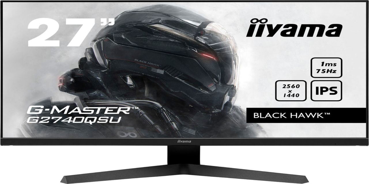 iiyama przedstawia G-Master G2740QSU-B1 Black Hawk - 27’’ monitor dla graczy z panelem IPS QHD