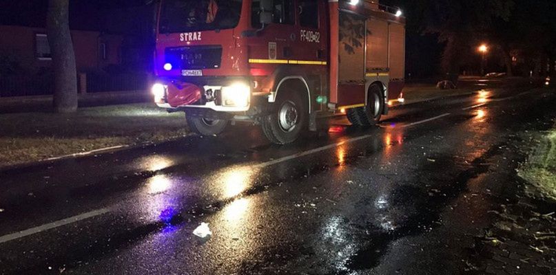 Wichura w Szamocinie