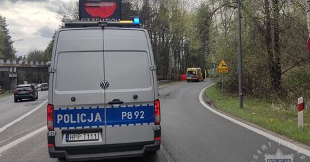 Tragedia w Tychach. Śmierć motocyklisty